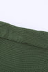 Turtleneck Splicing Chunky Knit Pullover Sweater